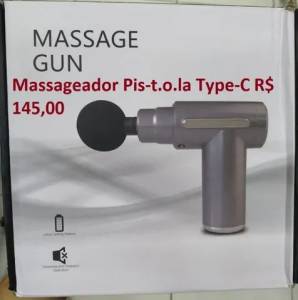 Massageador Pis-t.o.la Type-c Vermelho