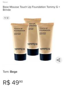 Base Mousse Touch Up Foundation Tommy G + Brinde