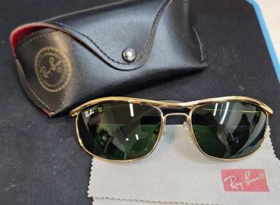 culos Ray Ban Olympian Ouro Verde