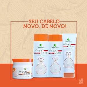 Kit Argan Shine Barro Minas