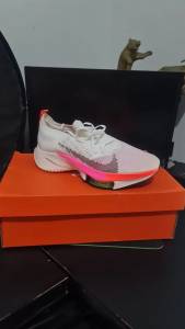 Tenis Nike Zoomx Next%3 Branco Laranja. Original