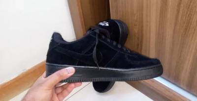 Nike Air Force 1 All Black De Camura