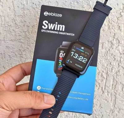 Smartwatch Com Gps Integrado A Prova Dgua Natao Zeblaze Swim