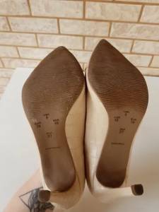 Scarpin Nude Dafiti 37