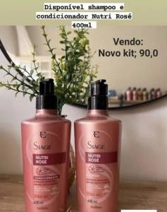 Vendo:  Kit Siage Nutri Ros (novo) 400ml