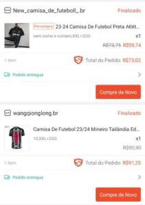 Duas Camisas Do Atltico, Camisa Galo. Nunca Usadas. Gg.