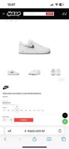 Tnis Nike Air Force 1 Low