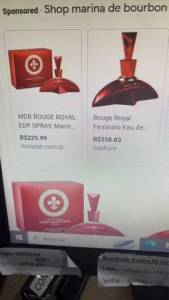 Perfume Importado Rouge Royal (lacrado )