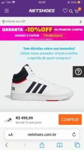 Tnis Adidas Masculino Tam 45