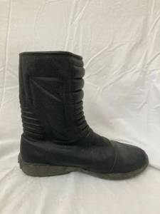 Bota Stivale Em Couro Motociclismo