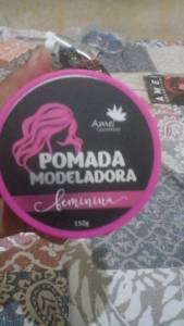 Pomada Modeladora Efeito Feminino 150g Pra Vender Rapidinho