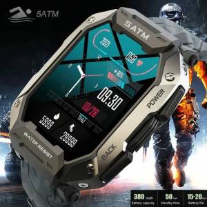 Smartwatch A Prova Dgua Natao Camuflado