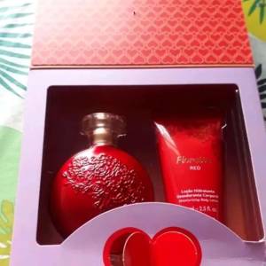 ltimas Unidades Kit Floratta Red Perfume+hidratante Pronta Entrega