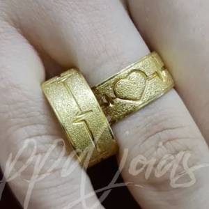 Love Batimento Card. Ouro 18k