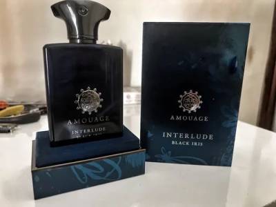 Amouage Interlude Black ris - 100ml Apenas Experimentado