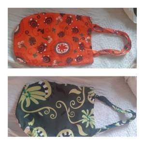 Bolsas Estampadas De Pano