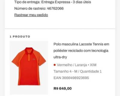 Polo Lacoste T4