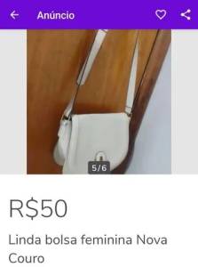 Bolsa Feminina Nova Linda