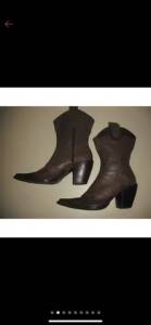 Bota Country Texana Couro - 36