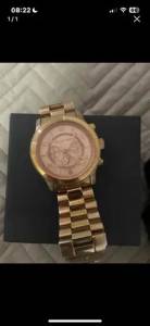 Vendo Relgio Original Dourado Michael Kors Novssimo