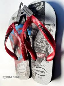 Chinelo Homem Aranha Marvel