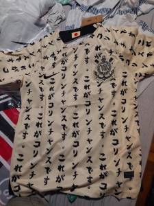 Camiseta Corinthians Japonesa Original Tamanho M