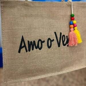 Bolsa De Praia Amo O Vero