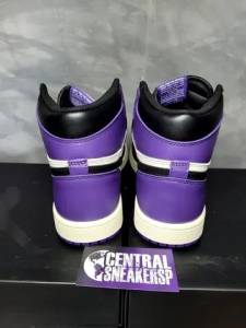 Jordan 1 Court Purple