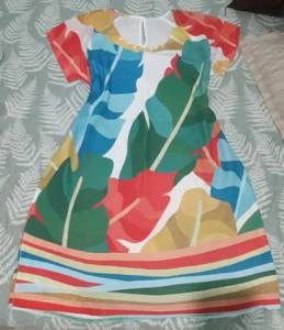 Vestido Novo  Tamanho G Por $90,00