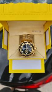 Invicta Venon Reserve Banhado Ouro 18 K