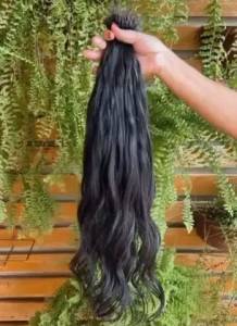 Cabelo Humano Brasileiro 60 Cm