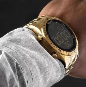 Relgio Technos Masculino Dourado Digital T02139ad-4p