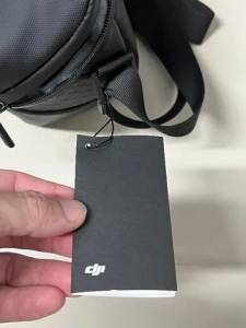 Bolsa Original Da Dji Drone Ou Camera Ou Lente - Nova - Sem Uso!