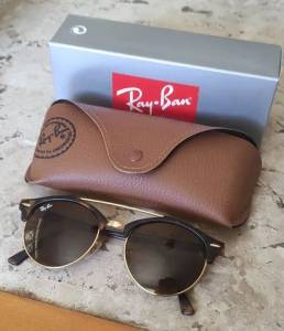 culos De Sol Ray Ban Clubround 4346 901 51 - Lentes Safira