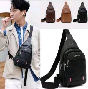 Bolsa Masculina De Peito Pequena Bolsa De Ombro