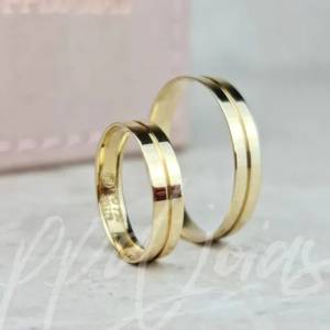 Aliana Ouro 18k - Casamento