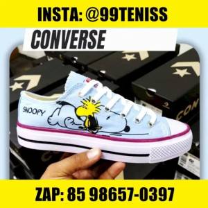 Tenis (leia Descrio) Novo Tnis All Star Snoop