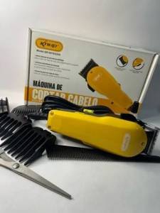 Maquina De Cortar Cabelo Knup Sistema Profissional