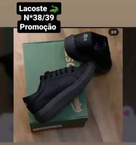 Lacoste ? N 37/38/39 Novo Na Caixa