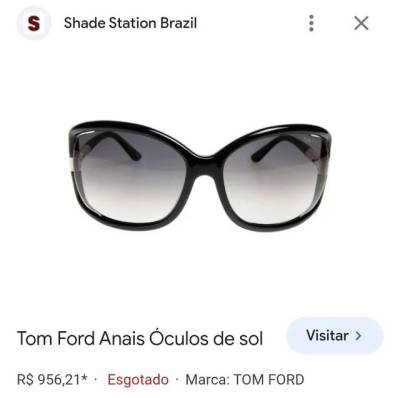 culos De Sol -marca: Tom Ford