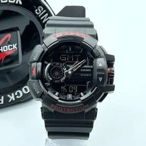 G-shock Gba-400 Preto/dourado Resistente A Agua