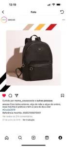 Bolsa Mochila Arezzo