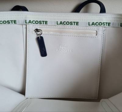 Bolsa Lacoste Original Split Cow Leather Nf1164