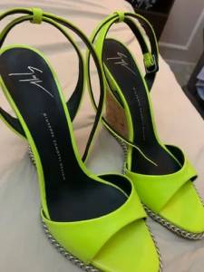 Sandlia Giuseppe Zanotti Salto Anabella 12 Cm Usado