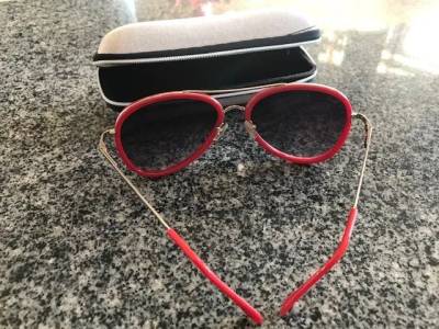 culos Ray-ban Aviador Armao Vermelha (doao)