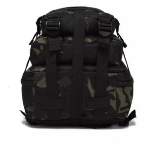 Mochila Ttica 30 Litros Preta Camuflada