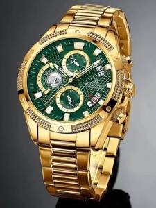 Relgio Dourado Naviforce Original