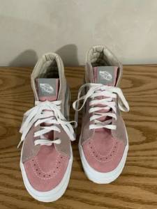 Tnis Vans De Camura Rosa E Nude Novo