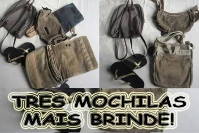 Mochilas Estilo Bolsas 3 Peas