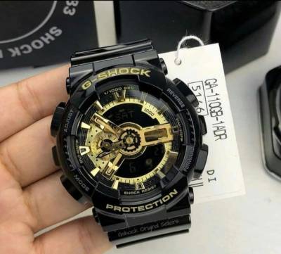 Relgio Casio G-shock Novo Na Caixa Black & Gold